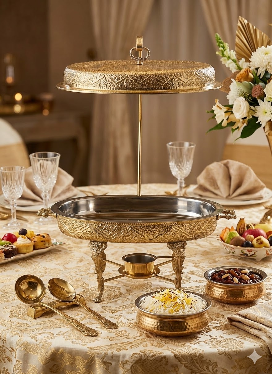 Copper Chafing Dish